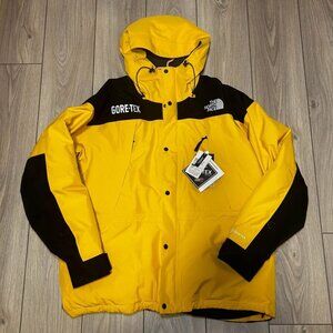 The North Face Yellow Gore-Tex Insulated Mountain Jacket